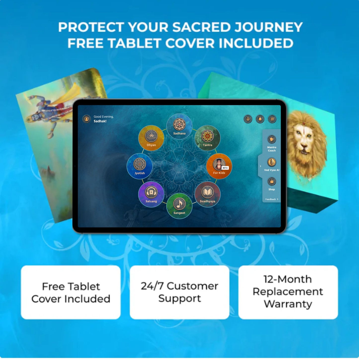 Sadhana Tablet plus Sadhana Starter Pack