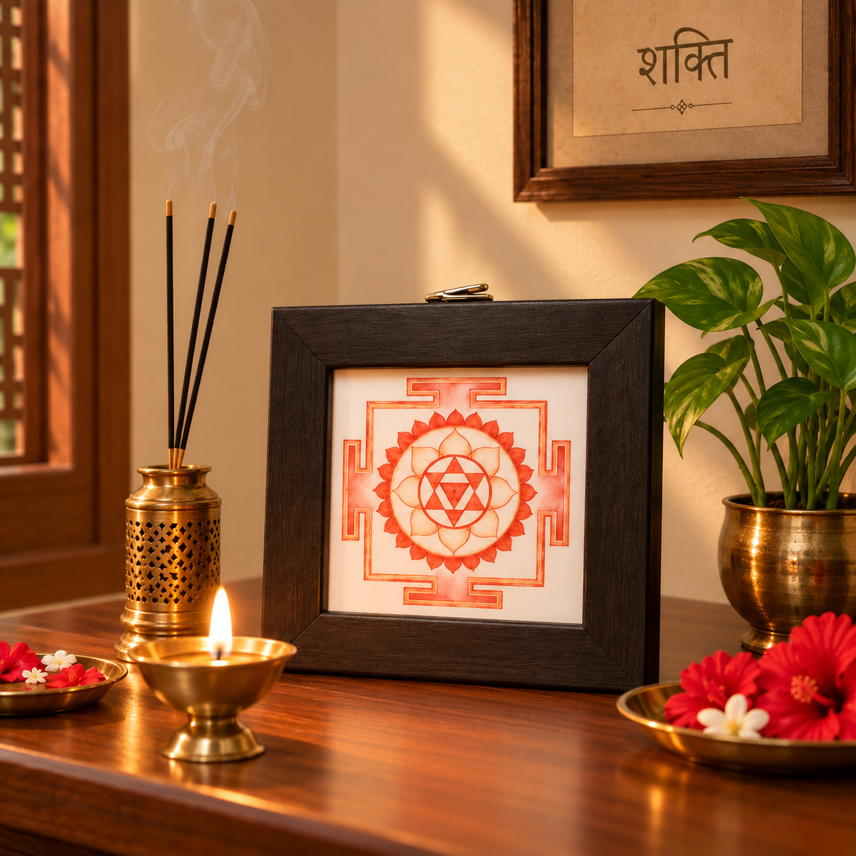 Dhoop kund (pack of 5) + Chandi yantra